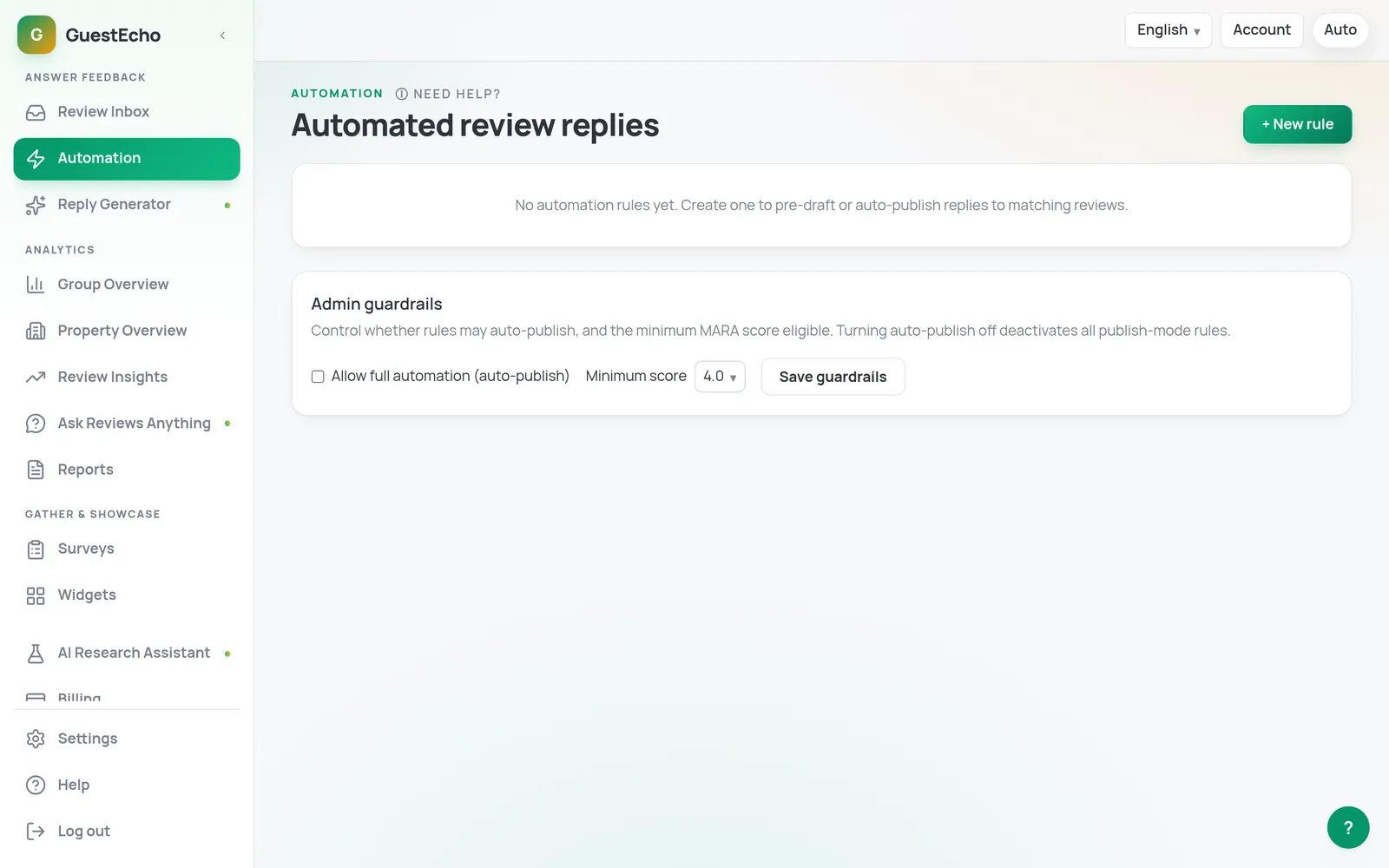 Automation - Automate the routine, keep humans on the hard ones